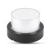 LAMPA LED 12W IP65 3000K ALB CALD - NEGRU