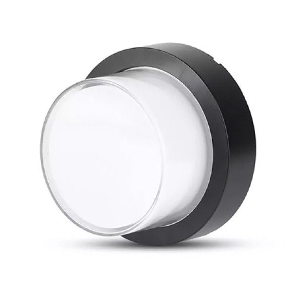 LAMPA LED 12W IP65 3000K ALB CALD - NEGRU