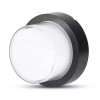 LAMPA LED 12W IP65 4000K ALB NEUTRU - NEGRU