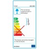 LAMPA LED 12W IP65 4000K ALB NEUTRU - NEGRU