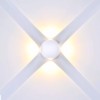 LAMPA LED PERETE 4W IP65 3000K ALB CALD LAMPA LED PERETE 4W IP65 3000K ALB CALD