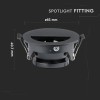 CORP SPOT GU10 - NEGRU