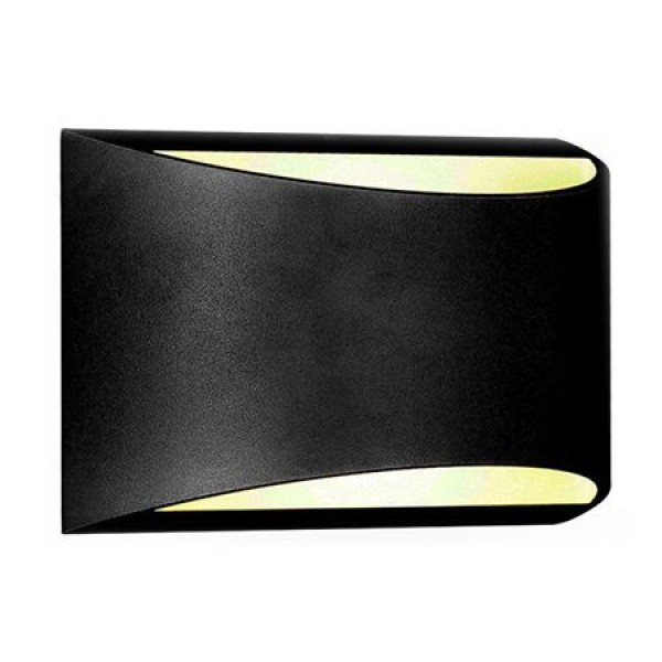 LAMPA DE PERETE LED 10W IP54 4000K ALB NEUTRU - NEGRU LAMPA DE PERETE LED 10W IP54 4000K ALB NEUTRU - NEGRU