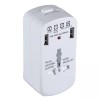 Adaptor universal priza uk, us, eu cu protectie si 2usb 2.1a