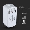 Adaptor universal priza uk, us, eu cu protectie si 2usb 2.1a