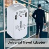 Adaptor universal priza uk, us, eu cu protectie si 2usb 2.1a