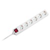 PRELUNGITOR 6 CAI CU INTRERUPATOR 1.5M( 3G1.5MM2) ALB PRELUNGITOR 6 CAI CU INTRERUPATOR 1.5M( 3G1.5MM2) ALB