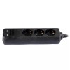 PRELUNGITOR 3 CAI + 2USB 1.5M(3G1.5MM2) NEGRU