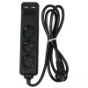 PRELUNGITOR 3 CAI + 2USB 1.5M(3G1.5MM2) NEGRU