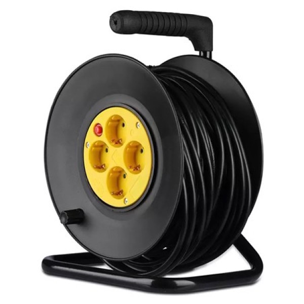 PRELUNGITOR ROLA TAMBUR 4 CAI 25M(3G1.5MM2) PRELUNGITOR ROLA TAMBUR 4 CAI 25M(3G1.5MM2)