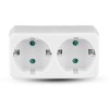 Adaptor 2 prize 2x16a max 2300w - adaptor schuko de calitate Adaptor 2 prize 2x16a max 2300w - adaptor schuko de calitate