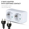 Adaptor 2 prize 2x16a max 2300w - adaptor schuko de calitate Adaptor 2 prize 2x16a max 2300w - adaptor schuko de calitate