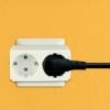 Adaptor 2 prize 2x16a max 2300w - adaptor schuko de calitate Adaptor 2 prize 2x16a max 2300w - adaptor schuko de calitate