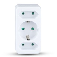 Adaptor 3 prize 2x2.5a si 1x16a max 3680w - usoare si eficiente