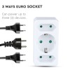 Adaptor 3 prize 2x2.5a si 1x16a max 3680w - usoare si eficiente Adaptor 3 prize 2x2.5a si 1x16a max 3680w - usoare si eficiente
