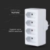 Adaptor 4 prize 4x2.5a max 2300w - soluție practică pentru acasă Adaptor 4 prize 4x2.5a max 2300w - soluție practică pentru acasă