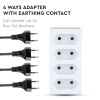 Adaptor 4 prize 4x2.5a max 2300w - soluție practică pentru acasă Adaptor 4 prize 4x2.5a max 2300w - soluție practică pentru acasă