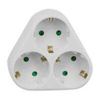 Adaptor 3 prize 3x16a max 3680w pentru alimentare sigură