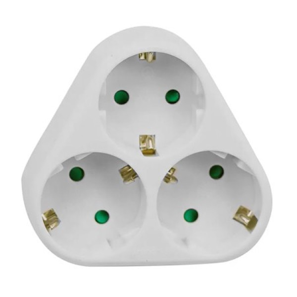 Adaptor 3 prize 3x16a max 3680w pentru alimentare sigură