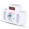 Adaptor 3 prize cu intrerupator 16a max 3680w Adaptor 3 prize cu intrerupator 16a max 3680w