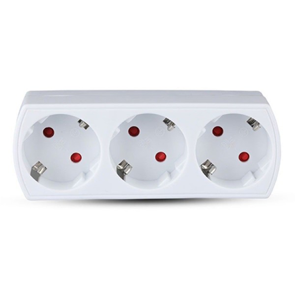 Adaptor 3 prize 3x16a max 3680w - soluția ideală pentru conexiuni electrice Adaptor 3 prize 3x16a max 3680w - soluția ideală pentru conexiuni electrice
