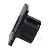 PRIZA SMART SIMPLA 16A CU RAMA DIN STICLA , NEGRU PRIZA SMART SIMPLA 16A CU RAMA DIN STICLA , NEGRU