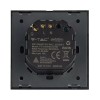 PRIZA SMART SIMPLA 16A CU RAMA DIN STICLA , NEGRU PRIZA SMART SIMPLA 16A CU RAMA DIN STICLA , NEGRU