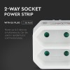 Adaptor 2 prize 2x16a max 1100w - adaptor electric de înaltă calitate Adaptor 2 prize 2x16a max 1100w - adaptor electric de înaltă calitate