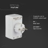 Adaptor 4 prize 4x2.5a max 2300w - adaptor electric de înaltă capacitate Adaptor 4 prize 4x2.5a max 2300w - adaptor electric de înaltă capacitate