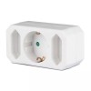Adaptor 3 prize 1x16a 3500w - calitate și siguranță Adaptor 3 prize 1x16a 3500w - calitate și siguranță