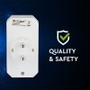 Adaptor 3 prize 1x16a 3500w - calitate și siguranță Adaptor 3 prize 1x16a 3500w - calitate și siguranță
