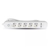 PRELUNGITOR 5 CAI CU INTRERUPATOR + 2USB 3M(3G1.5MM2)