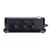 PRELUNGITOR 3CAI + 2USB 1.4M (3G1.5MM2) - NEGRU