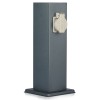 STALP EXTERIOR CU PRIZA 2 CAI  IP44