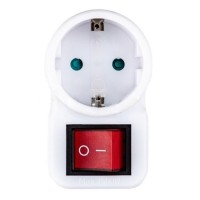 Adaptor cu intrerupator 16a max 3500w - practic și fiabil