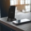 POWER BANK 8000MAH INCARCARE WIRELESS MODEL STAND - NEGRU