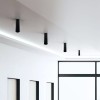 CORP ILUMINAT MONTAJ PERETE SOCLU GU10 - NEGRU