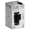 LAMPA PERETE SOCLU E27 IP44 - NEGRU