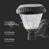 CORP ILUMINAT LED CU INCARCARE SOLARA 0.8W 3IN1 IP44 - NEGRU