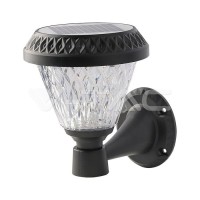 CORP ILUMINAT LED CU INCARCARE SOLARA 0.8W 3IN1 IP44 - NEGRU