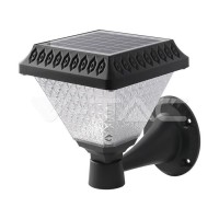 CORP ILUMINAT LED CU INCARCARE SOLARA 0.8W 3IN1 IP44 - NEGRU
