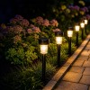 LAMPA LED CU INCARCARE SOLARA - NEGRU