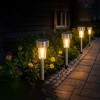 LAMPA LED CU INCARCARE SOLARA - ARGINTIU LAMPA LED CU INCARCARE SOLARA - ARGINTIU