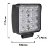 PROIECTOR LED 12/24V 27W 1800LM IP67