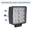 PROIECTOR LED 12/24V 27W 1800LM IP67