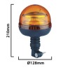 GIROFAR LED BAZA FLEXIBILA 12/24V 20W LUMINA PORTOCALIE