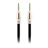 CABLU JACK 3.5MM- JACK 3.5MM 1M - NEGRU