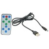 MINI LASER 160MW + EFECT LED RGB 3W