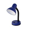 LAMPA BIROU SOCLU E27 - ALBASTRU