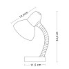 LAMPA BIROU SOCLU E27 - ALBASTRU
